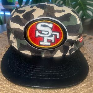 New Era San Francisco 49ers camo snapback